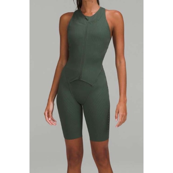 Lululemon SenseKnit Running One-Piece Green - Picture 15 of 15